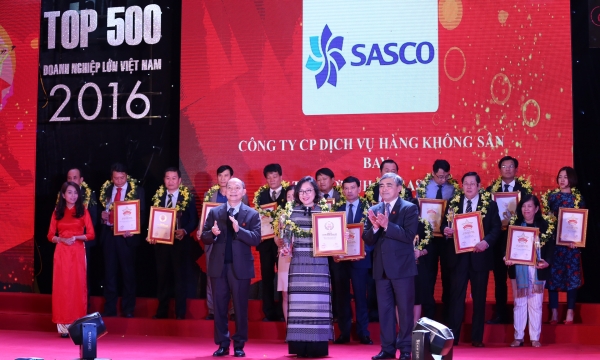 Sasco: 10 năm liền đạt top 500 doanh nghiệp lớn nhất Việt Nam