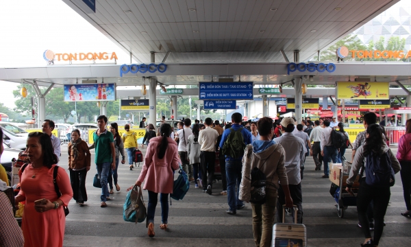TP.HCM: Sân bay Tân Sơn Nhất phục vụ khoảng 4.800 chuyến bay dịp Tết