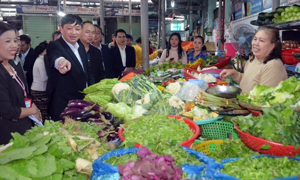 Đà Nẵng hướng chợ Đống Đa thành chợ an toàn vệ sinh thực phẩm