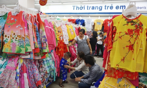 Lượng khách đến mua sắm tại Saigon Co.op tăng gấp 3 lần trong dịp Tết