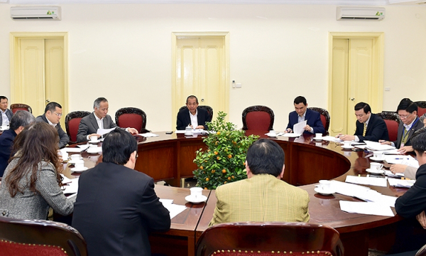 Phó Thủ tướng Trương Hòa Bình chủ trì cuộc họp về các kiến nghị của Bộ Công Thương tháo gỡ khó khăn cho doanh nghiệp