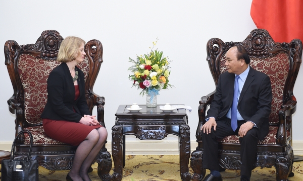 Thủ tướng Nguyễn Xuân Phúc  tiếp Đại sứ New Zealand