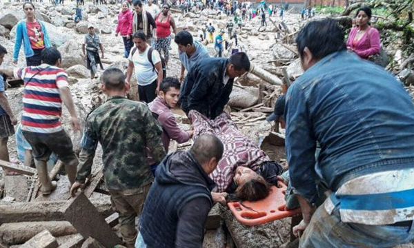 Colombia: Lũ lụt, lở đất  làm 254 người thiệt mạng