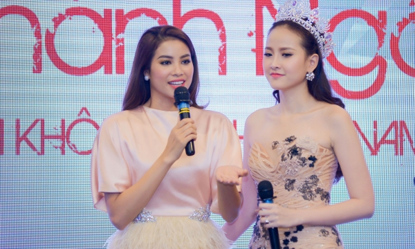 Hoa hậu Phạm Hương xúc động khi biết Khánh Ngân thi 'Hoa hậu du lịch thế giới 2017'