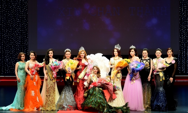   Doanh nhân Phan Trúc Phượng đăng quang Hoa hậu Doanh nhân người Việt châu Á 2017 tại Nhật Bản