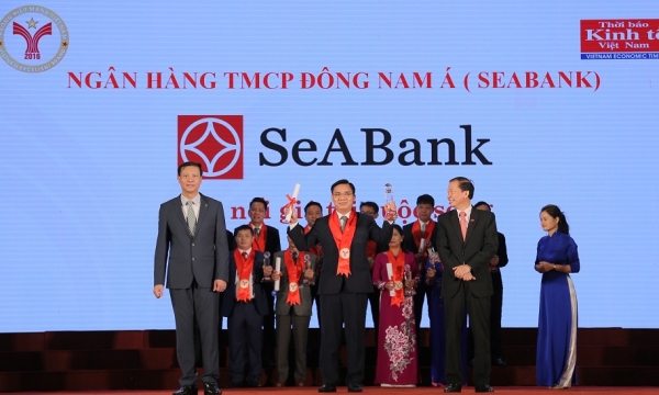 SeABank lần thứ 8 liên tiếp nhận giải thưởng “Thương hiệu mạnh Việt Nam”
