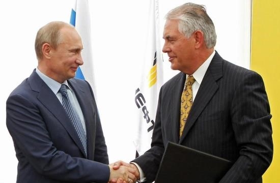 Tổng thống Nga Putin gặp Ngoại trưởng Mỹ Tillerson tại Điện Kremlin