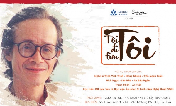 Đại học Hoa Sen tổ chức 2 đêm nhạc Trịnh Công Sơn gây quỹ học bổng 