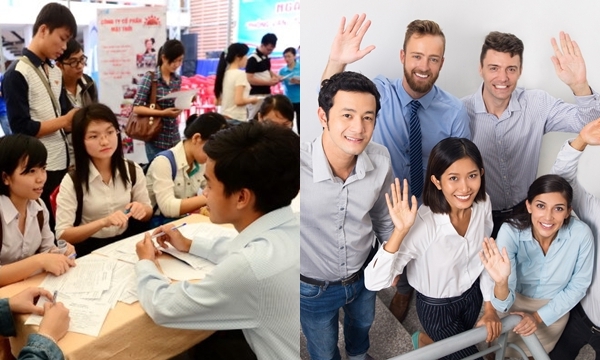 Giới trẻ Sài Gòn với ngày hội tuyển dụng nói tiếng Anh 
