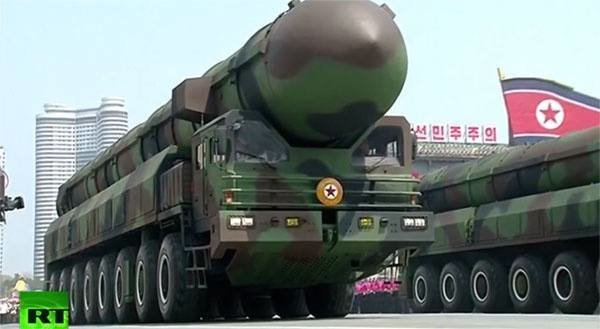 Triều Tiên phóng tên lửa thời điểm Phó Tổng thống Mỹ thăm Hàn Quốc