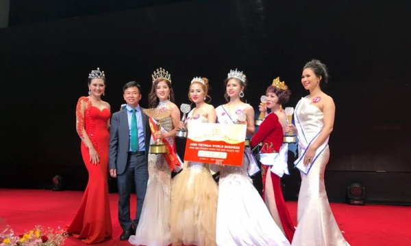 Ba nữ doanh nhân Việt xuất sắc đăng quang Ms Vietnam World Business 2017 