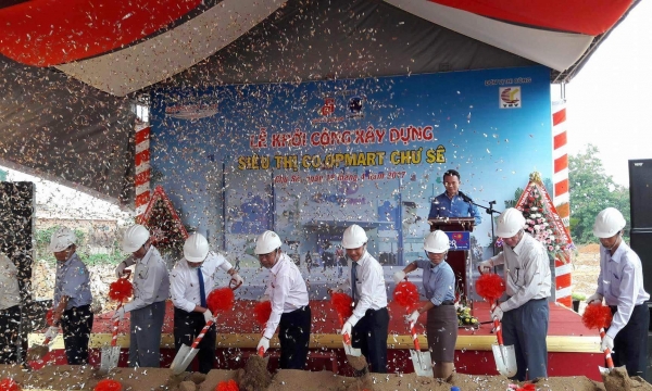 Saigon Co.op khởi công xây dựng siêu thị Co.opmart Chư Sê