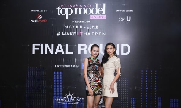 Mâu Thủy “đọ sắc” cùng Ngọc Châu tại Top Model Online 2017