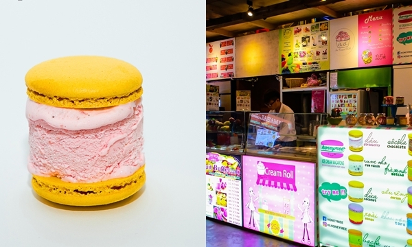 Macaron và kem lạnh thách thức cái nóng Sài Gòn những ngày hè
