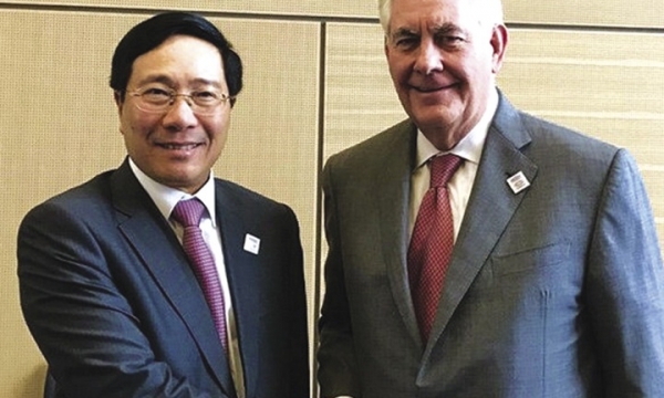Việt Nam - Hoa Kỳ: Tăng cường các chuyến thăm cấp cao và tiếp xúc giữa lãnh đạo hai nước