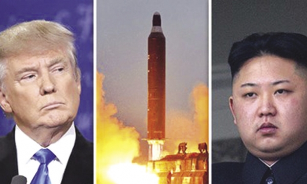Triều Tiên bắn tên lửa từ tàu ngầm, chiến tranh hạt nhân sẽ bùng nổ?