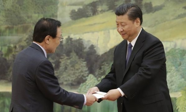 Phái viên Hàn Quốc thăm Bắc Kinh, hy vọng giảm căng thẳng