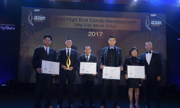 Phát Đạt nhận giải thưởng VietNam Property Awards 2017