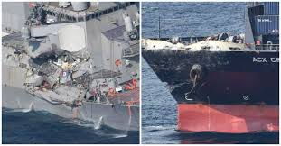 Bảy thủy thủ chết trong vụ tàu hàng ASX Crystal đâm thủng tàu USS fitzgerald