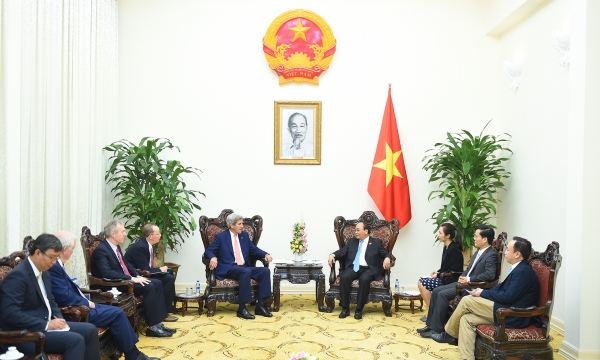 Thủ tướng Nguyễn Xuân Phúc tiếp cựu Ngoại trưởng Hoa Kỳ 