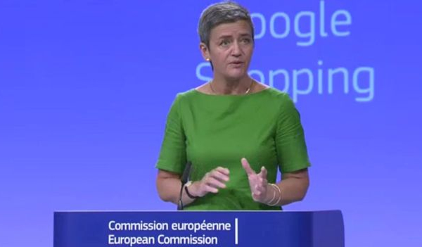 EU phạt Google khoản tiền khổng lồ 2,42 tỷ euro