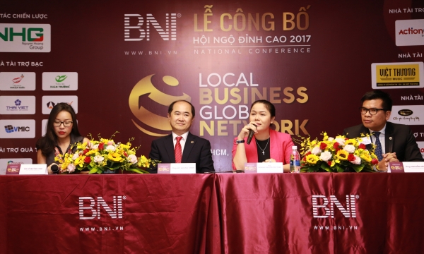 BNI tổ chức Lễ công bố sự kiện Hội nghị Đỉnh cao 2017