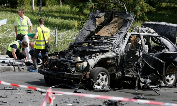 Ukraine: Đại tá tình báo Shapoval chết khi xe nổ tung trên phố