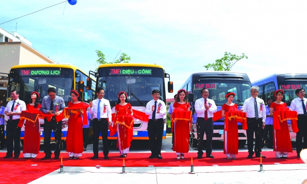 Đà Nẵng: Miễn vé tuyến xe buýt TMF trong 1 năm