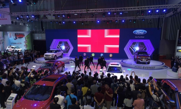 Ford Việt Nam phô diễn các dòng sản phẩm thông minh, tiên tiến tại triển lãm ô tô
