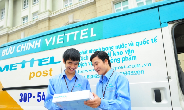 6 tháng đầu 2017, Viettel Post đạt doanh thu 'khủng' 1.884 tỷ đồng