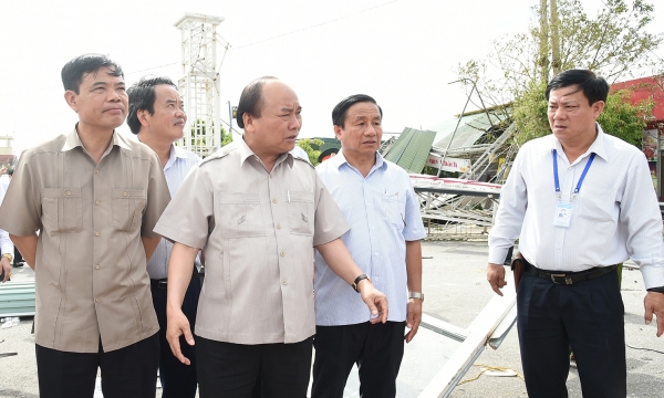 Thủ tướng Nguyễn Xuân Phúc chỉ đạo  khắc phục hậu quả mưa bão 