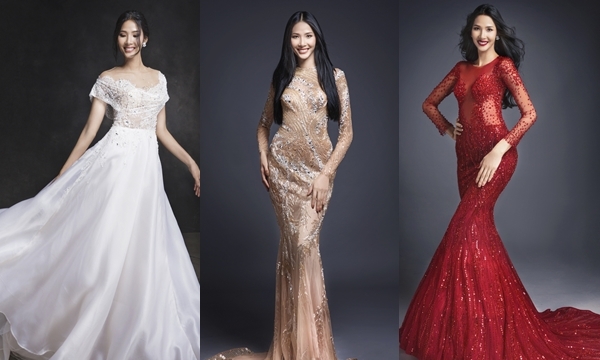 Hoàng Thùy khẳng định sức hút tại cuộc đua Hoa hậu Hoàn Vũ Việt Nam trong thiết kế của Hoàng Hải