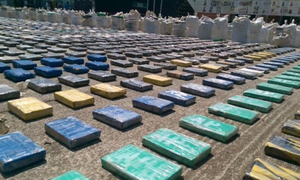 Colombia: Cảnh sát và quân đội tịch thu 7 tấn cocaine, hơn 200 triệu USD