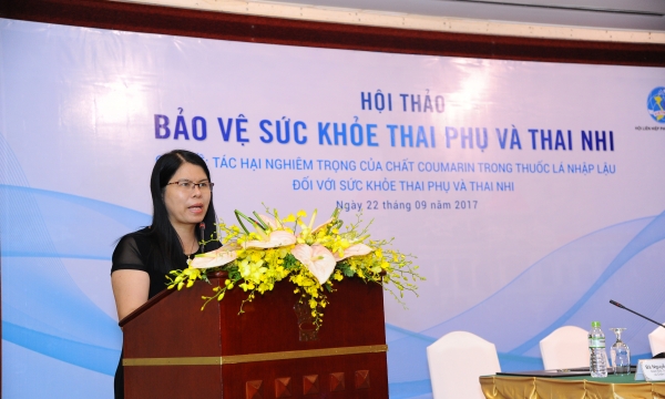 Hội Liên hiệp Phụ nữ Việt Nam phân tích tác hại của thuốc lá đối với thai phụ