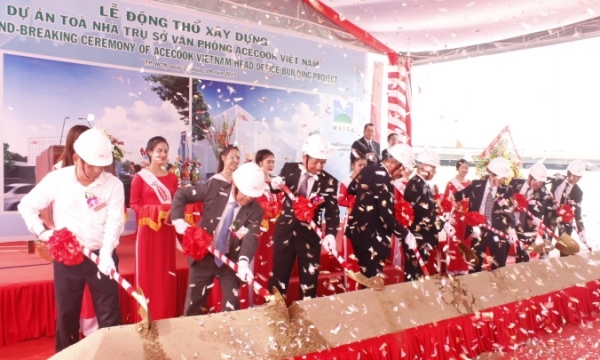 Acecook Việt Nam khởi công xây dựng tòa nhà văn phòng