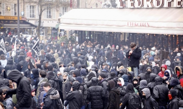 Paris: Biểu tình chống cải cách Luật Lao động biến thành bạo lực