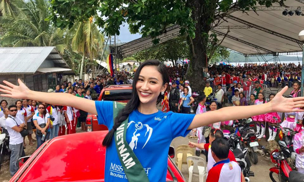 Đại diện Việt Nam bước 'chạy nước rút' tại Hoa hậu Trái đất 2017