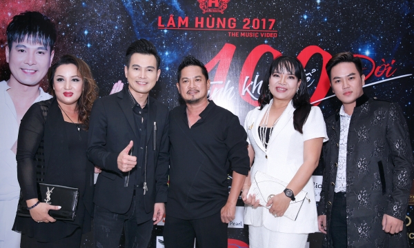 Dàn sao Việt đến chúc mừng Lâm Hùng ra mắt album mới