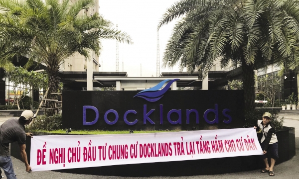 Cư dân Docklands “tố” chủ đầu tư Pau Jar Group bội tín