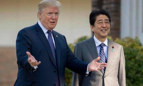 Tổng thống Trump đã đến Nhật, bắt đầu chuyến thăm châu Á