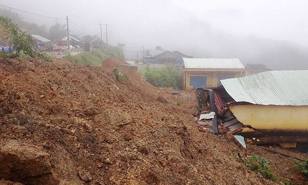 Quảng Nam: Sạt lở đất khiến 4 người mất tích, 4 người bị thương nặng tại Bắc Trà My