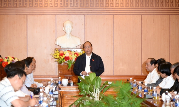 Thủ tướng kiểm tra công tác khắc phục hậu quả bão số 12 tại Quảng Nam