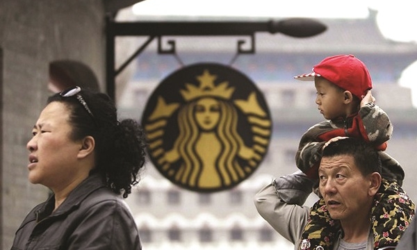 “Ông lớn” Starbucks đẩy mạnh kinh doanh tại Trung Quốc
