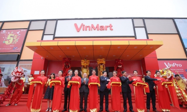 Hệ thống bán lẻ của Tập đoàn VINGROUP đạt top 2  trong tâm trí người tiêu dùng Việt