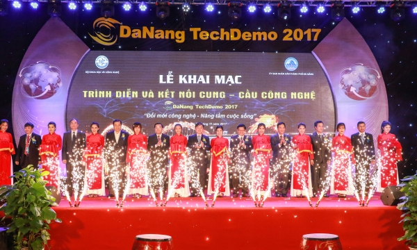 Trình diễn và kết nối cung-cầu công nghệ 2017 khai mạc tại Đà Nẵng