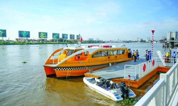 TP.HCM: Tuyến buýt sông đầu tiên chính thức hoạt động vào ngày 25/11