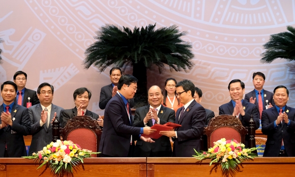 Thủ tướng Nguyễn Xuân Phúc dự phiên bế mạc Đại hội đại biểu Đoàn toàn quốc lần thứ XI