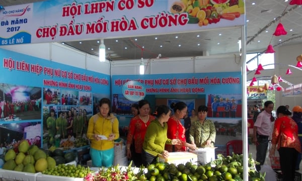 Khai mạc hội chợ Hàng Việt & Nông sản an toàn thực phẩm Đà Nẵng 2017