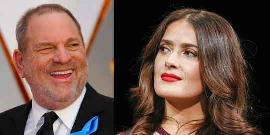 Siêu sao Hayek tố Weinstein quấy rối tình dục, Hollywood biểu tình chống quấy rối