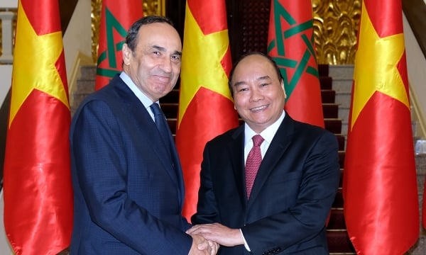 Thủ tướng Nguyễn Xuân Phúc tiếp Chủ tịch Hạ viện Marocco